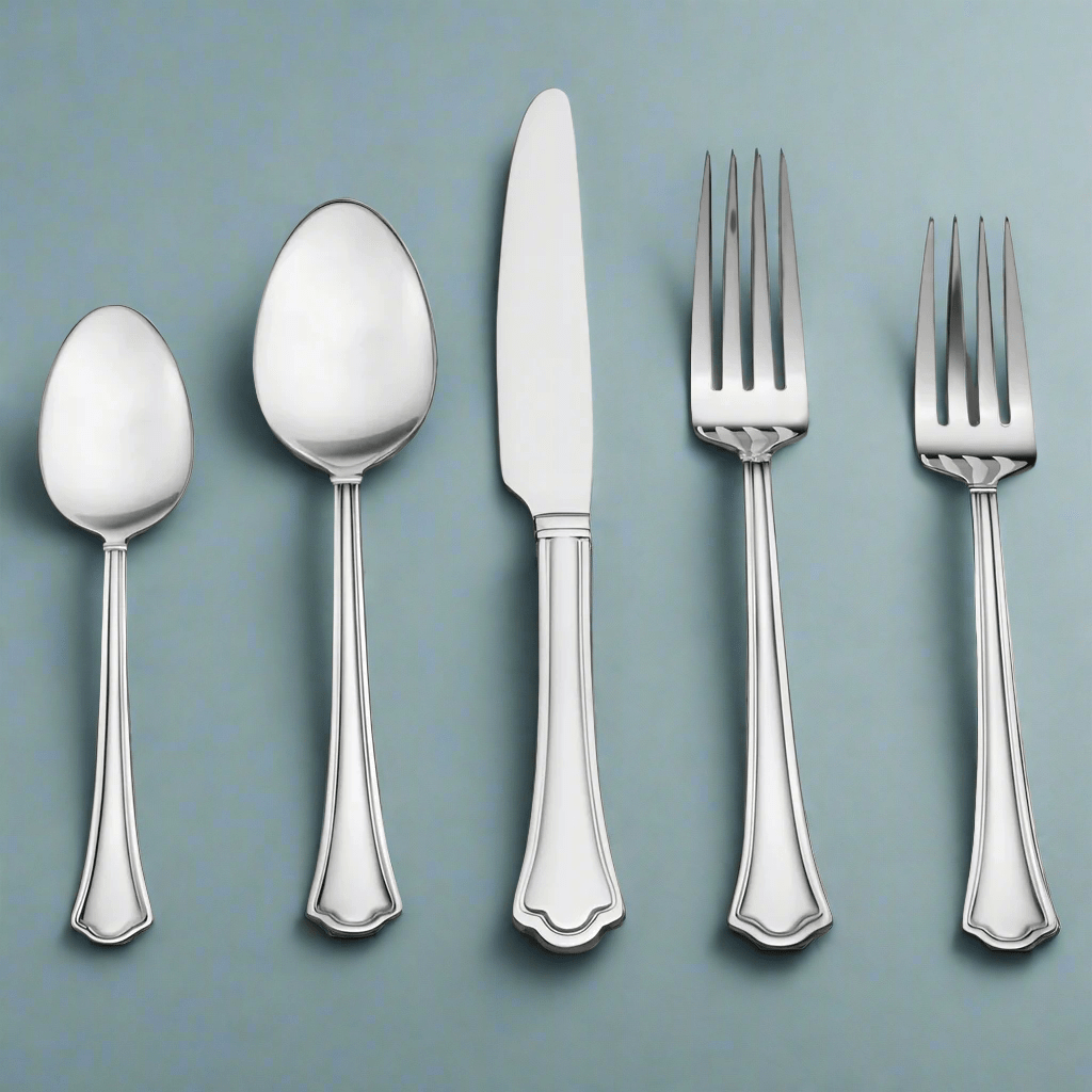 Capri Frost 20 Piece Flatware Set, Service for 4