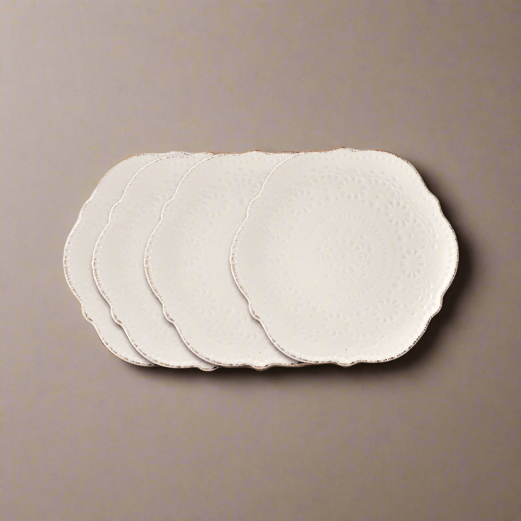 Chateau Cream Set of 4 Salad Plates
