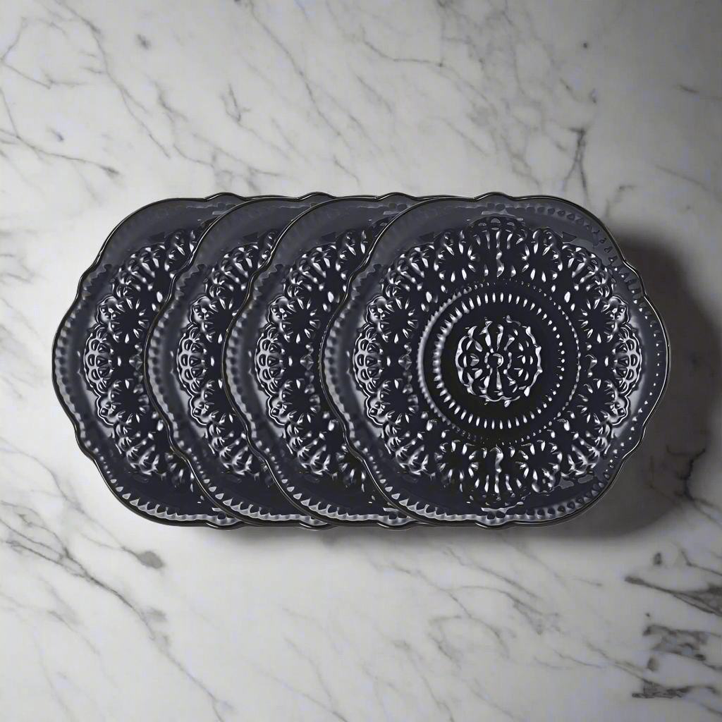 Chateau Midnight Set of 4 Salad Plates
