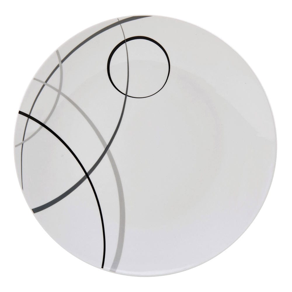 Circles Set of 4 Dinner Plates