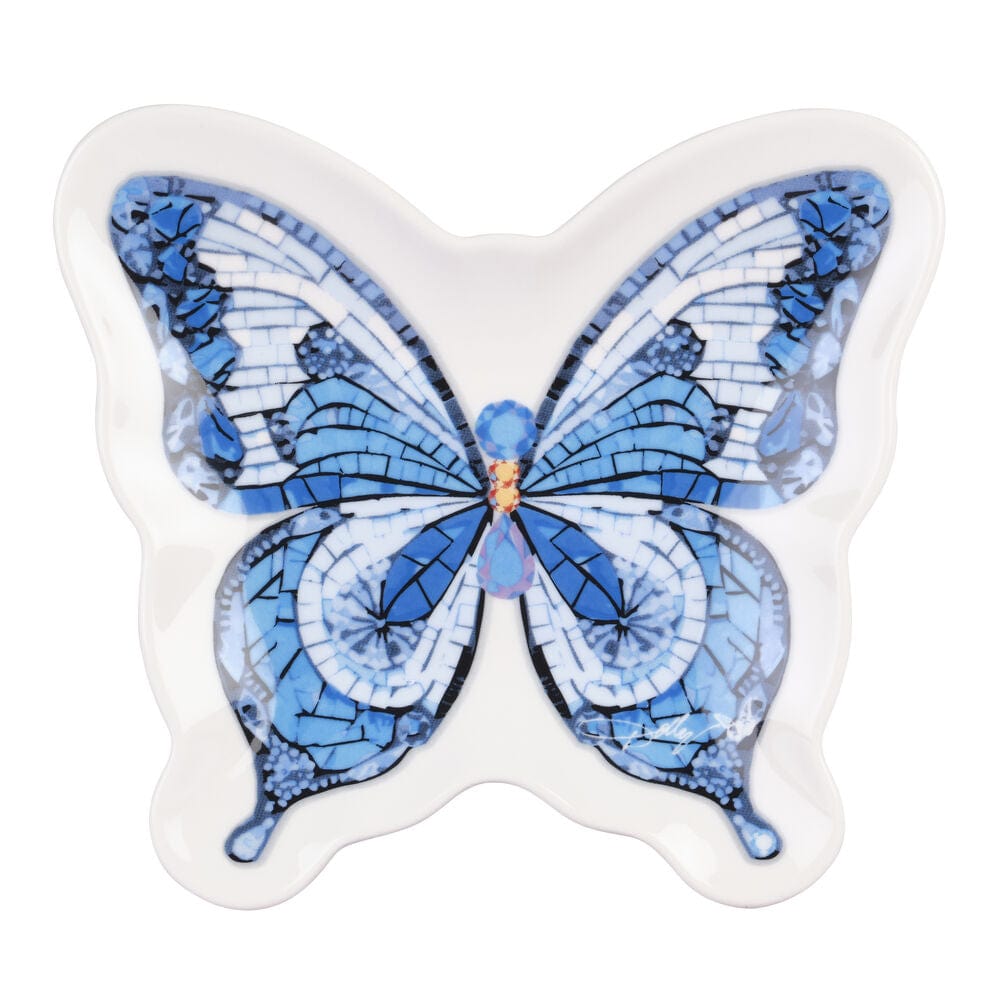 Dolly Parton Mosaic Set of 4 Figural Appetizer Dessert Plates