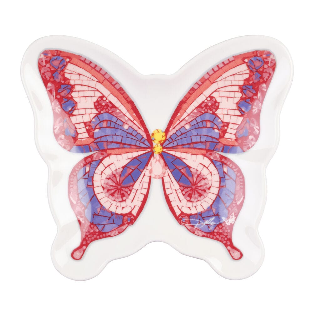 Dolly Parton Mosaic Set of 4 Figural Appetizer Dessert Plates