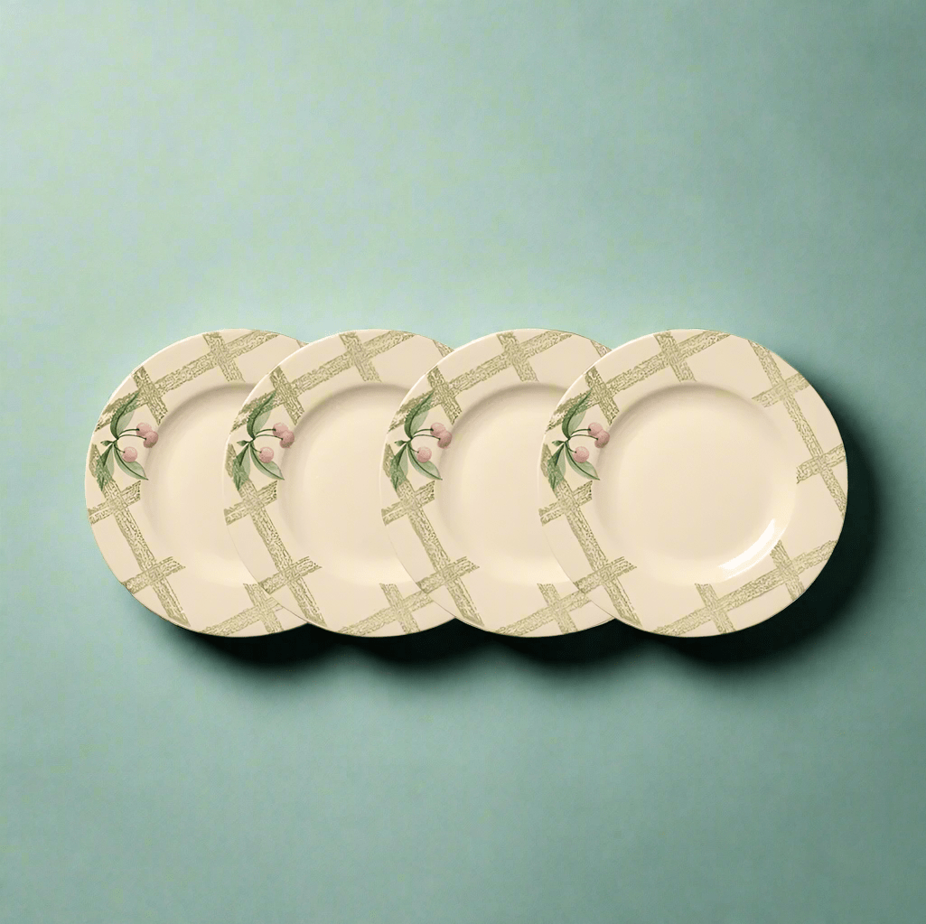 Garden Party Set of 4 Salad Plates