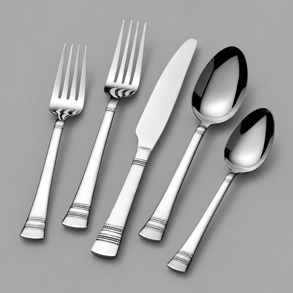 Kensington 51 Piece Flatware Set, Service for 8