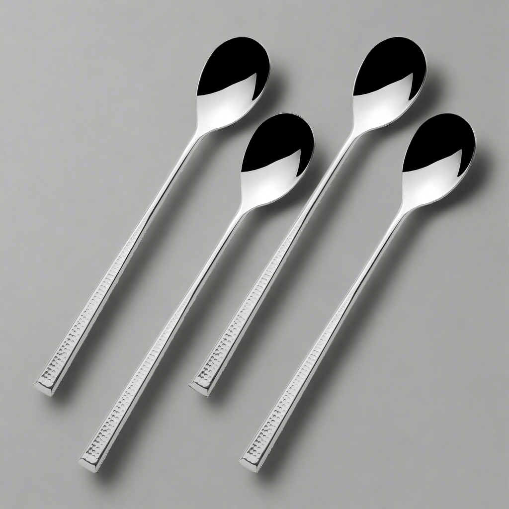 Mea Set of 4 Iced Beverage Spoons