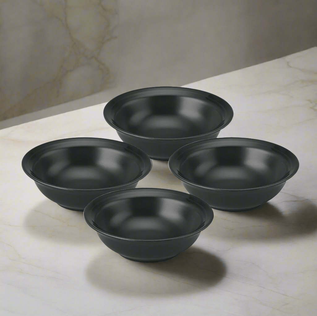 Midnight Sun Set of 4 Soup Cereal Bowls