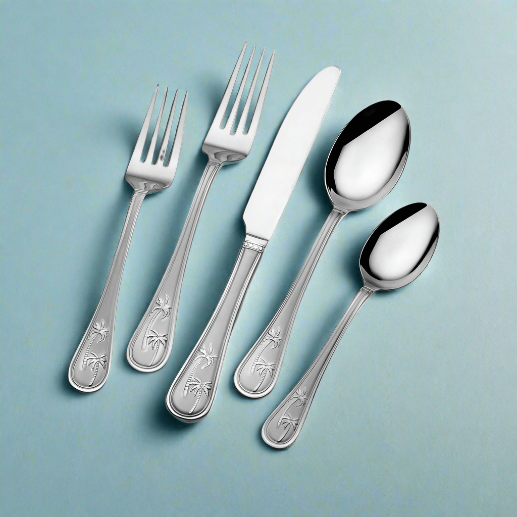 Palm Breeze 20 Piece Flatware Set, Service for 4