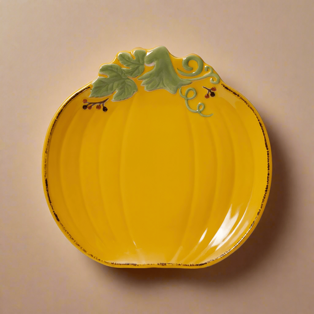 Plymouth Pumpkin Plate