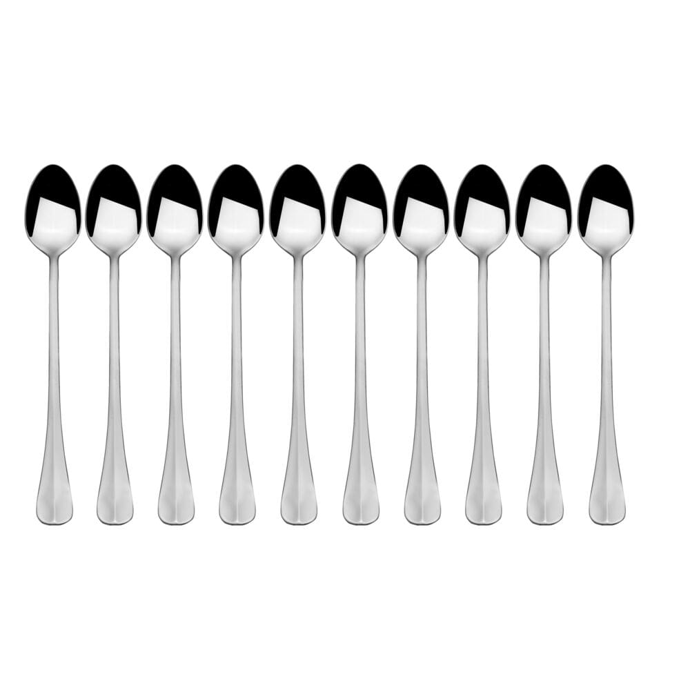 Simplicity Set of 10 Long Handle Spoons
