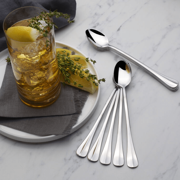 Simplicity Set of 10 Long Handle Spoons