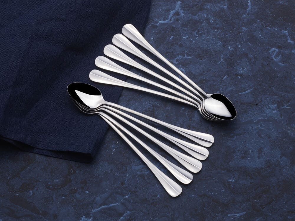 Simplicity Set of 10 Long Handle Spoons