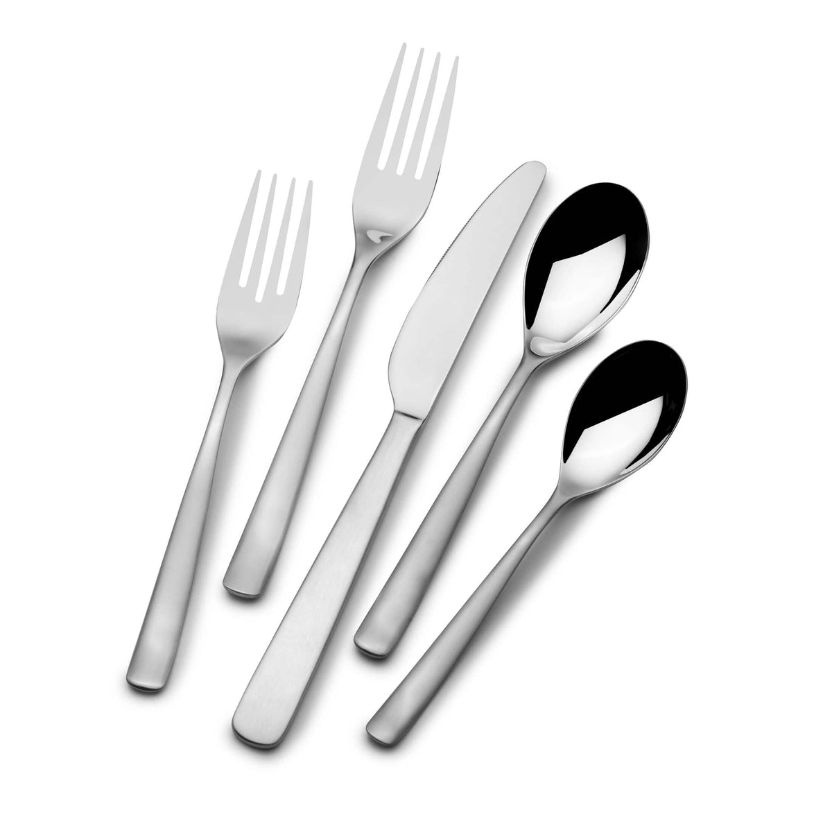 August Satin 20 Piece Flatware Set, Service for 4