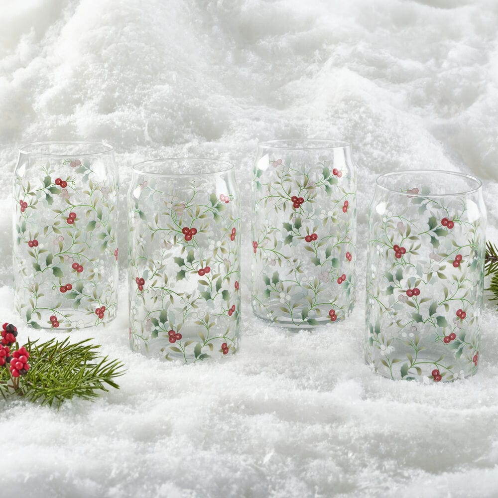 Winterberry® Set of 4 Drinking Glasses