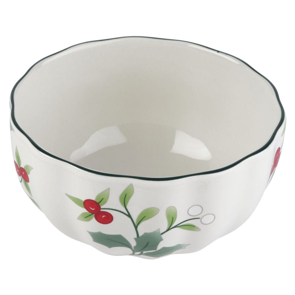 Winterberry® Set of 3 Scalloped Serving Bowls