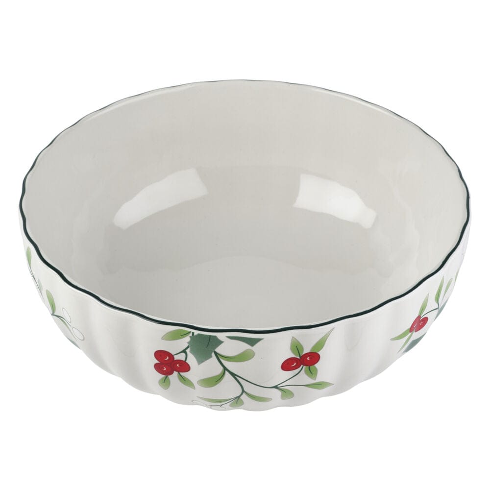 Winterberry® Set of 3 Scalloped Serving Bowls