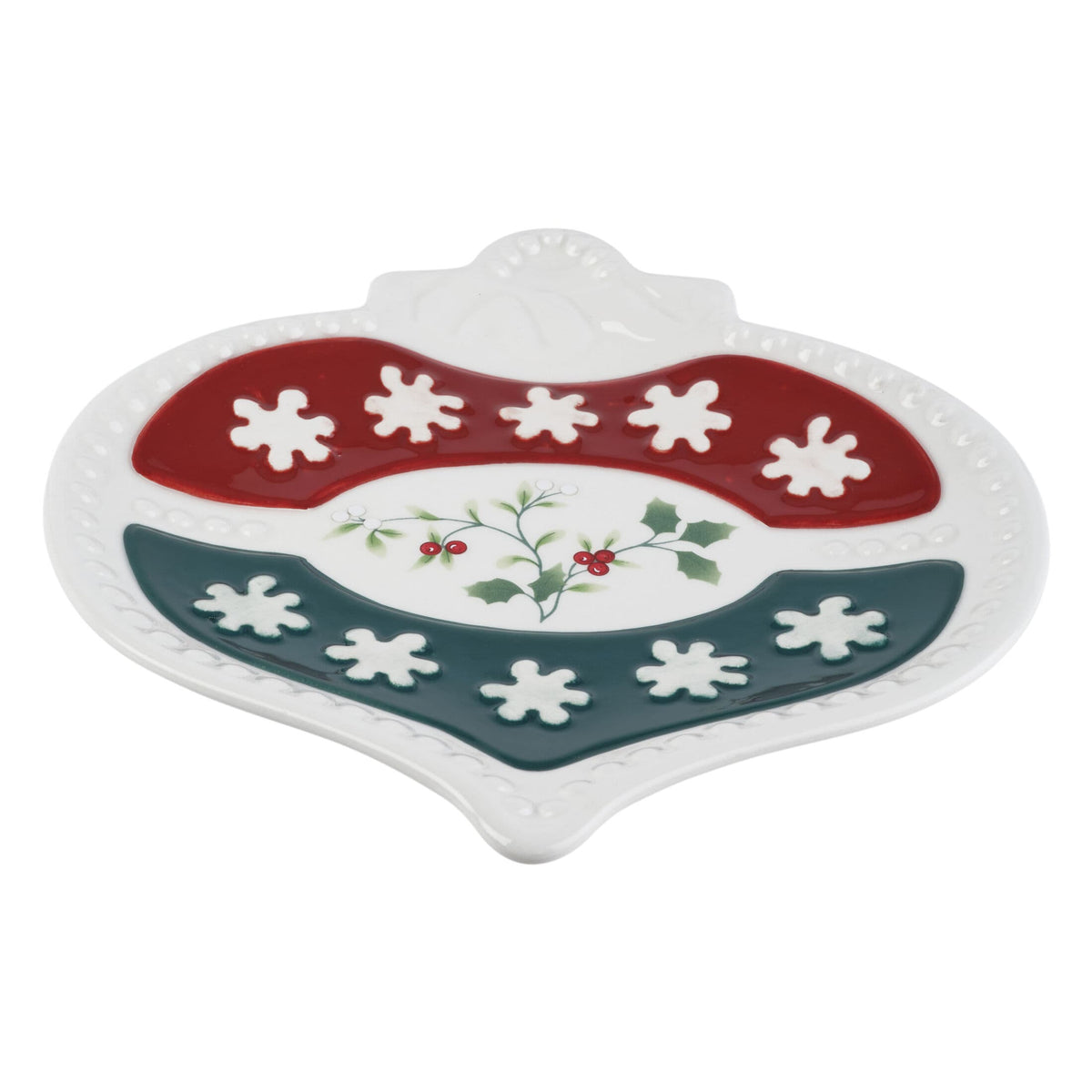 Winterberry® Set of 4 Set of 4 Figural Appetizer Dessert Plates