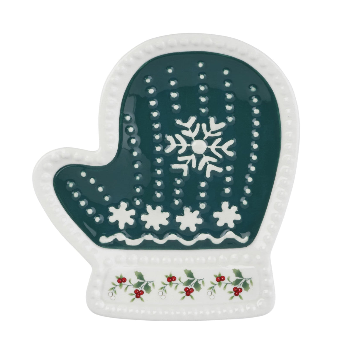 Winterberry® Set of 4 Set of 4 Figural Appetizer Dessert Plates