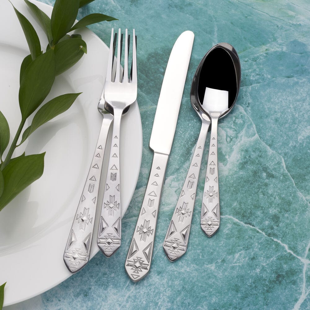 Pueblo 42 Piece Flatware Set, Service for 8