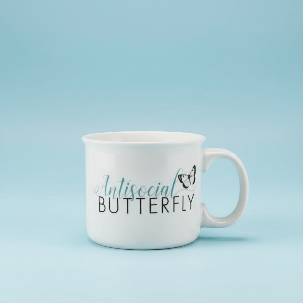 Sentiment Mugs Antisocial Butterfly Mug