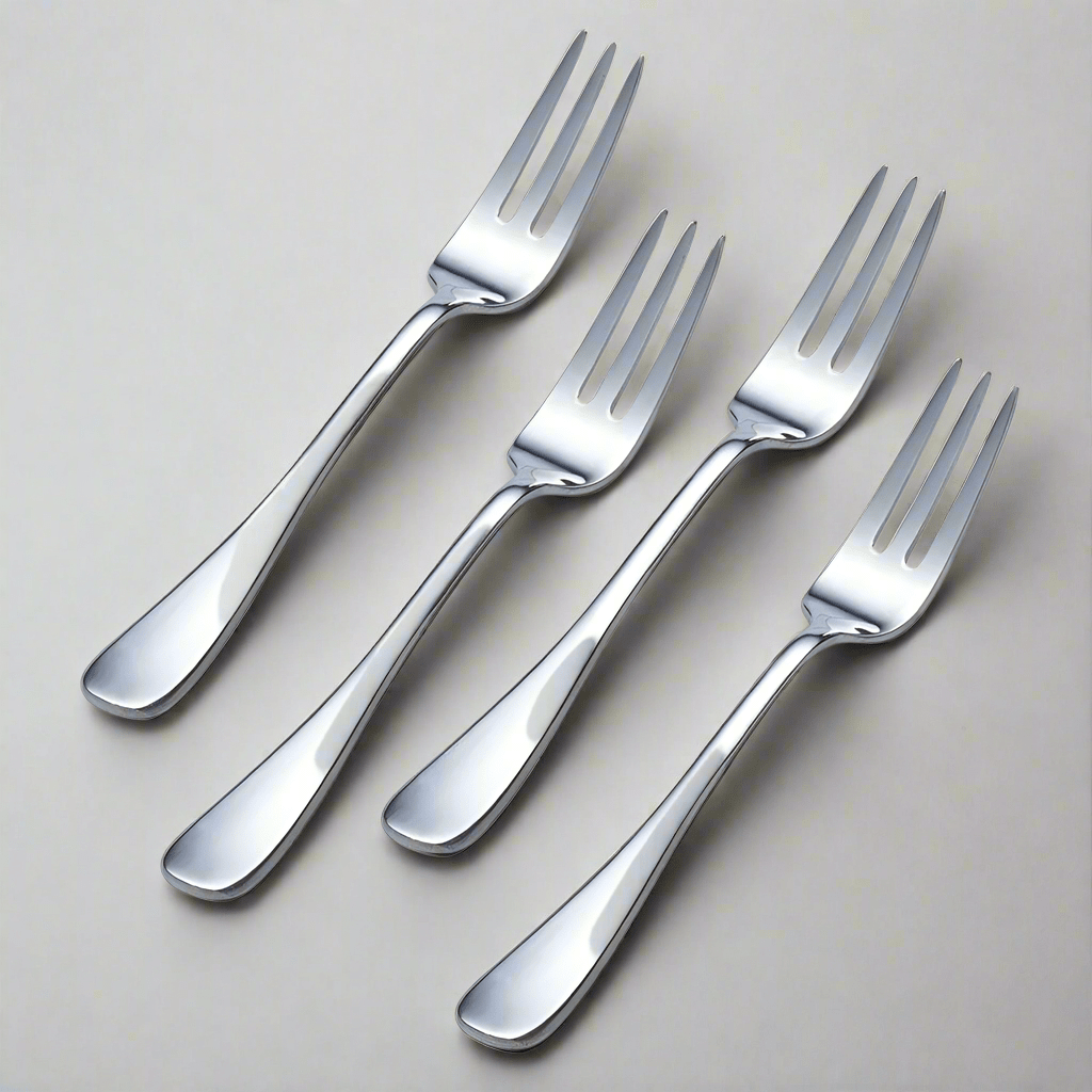 Set of 4 Basic Appetizer Forks