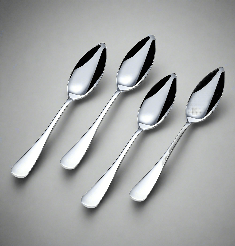 GOODFEER Grapefruit Spoons And Knives, 4 Pcs Stainless Steel Spoon A