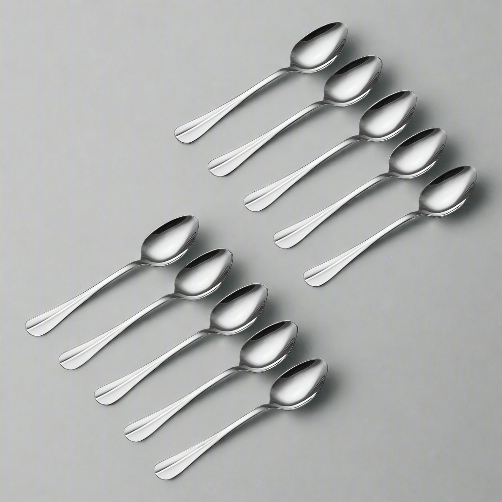 Simplicity Set of 10 Dinner Spoons Simplicity Set of 10 Dinner Spoons