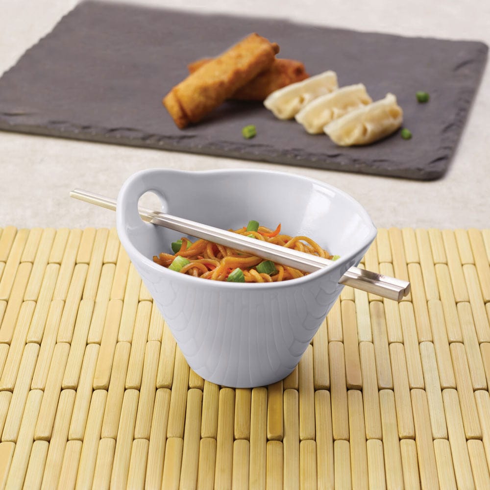 Studio Nova Noodle Bowl with Chopsticks