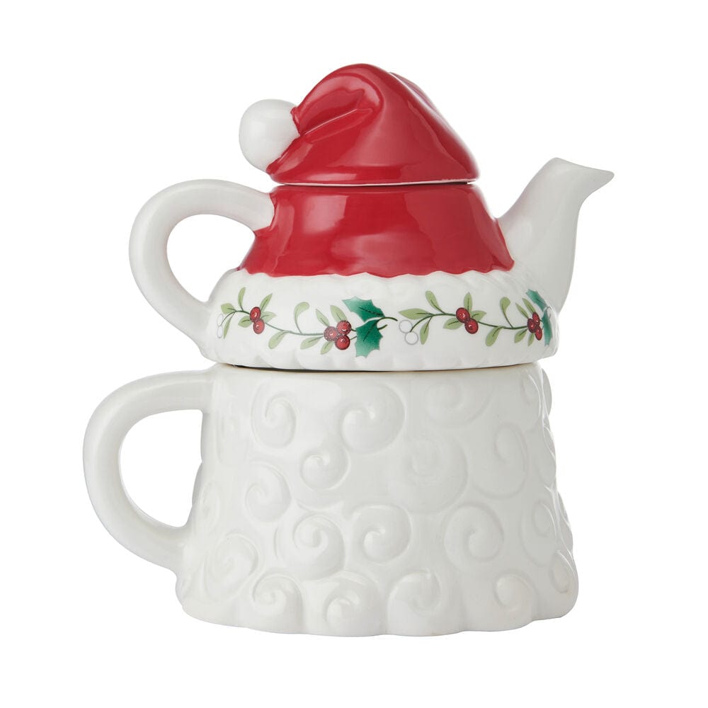 Winterberry® Santa Tea Server For One