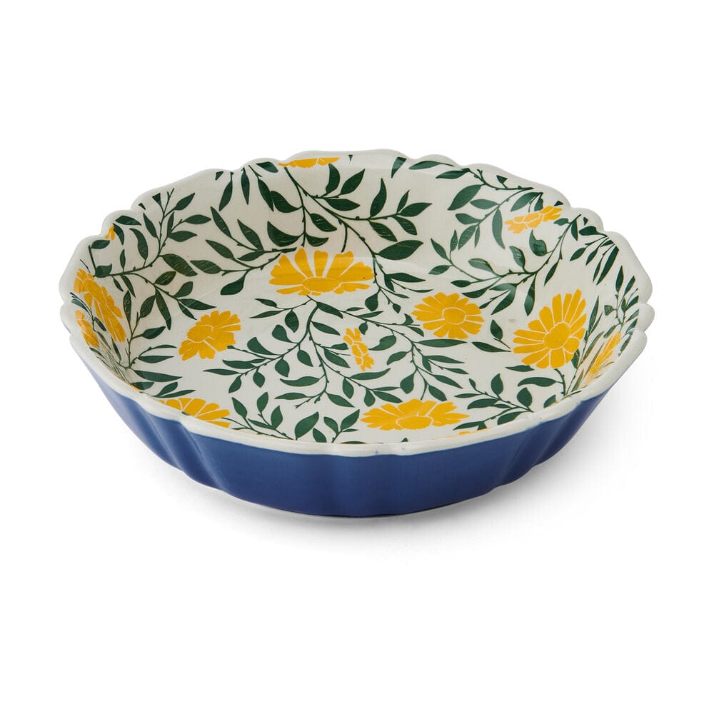 Tranquil Elegance 12 Piece Dinnerware Bowl Set, Service for 4