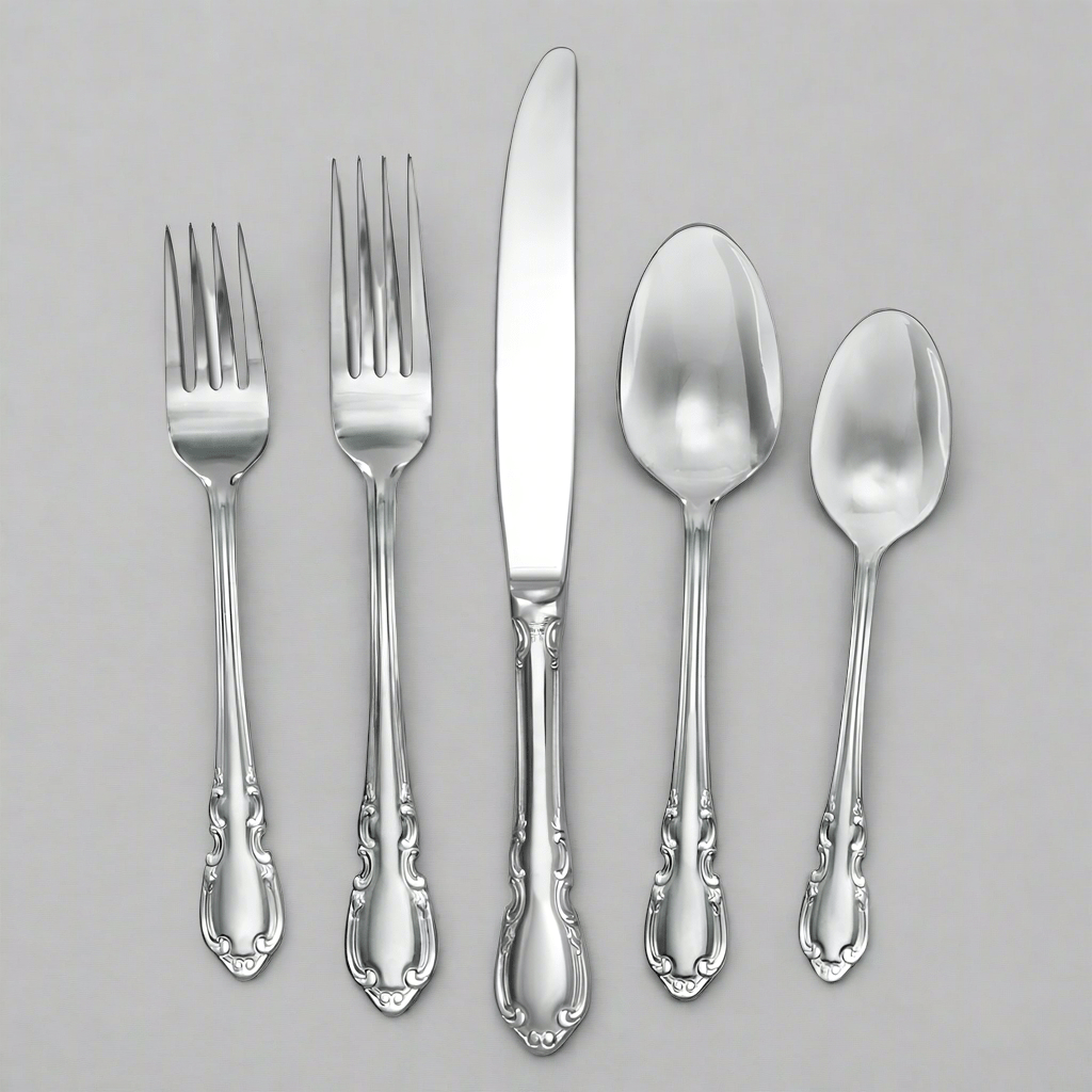 Pfaltzgraff Everyday Vienna 20-Piece Set, Silver