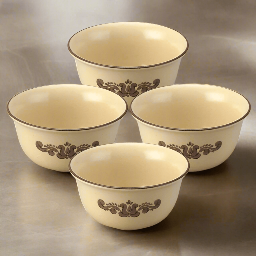 Village Set of 4 Deep Soup Cereal Bowls