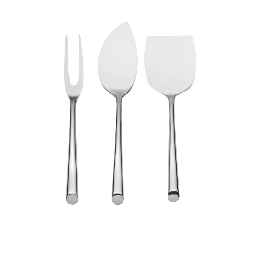3 Piece Forged Wave Cheese Set