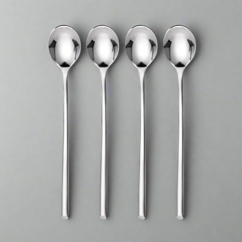 Wave Set of 4 Beverage Spoons