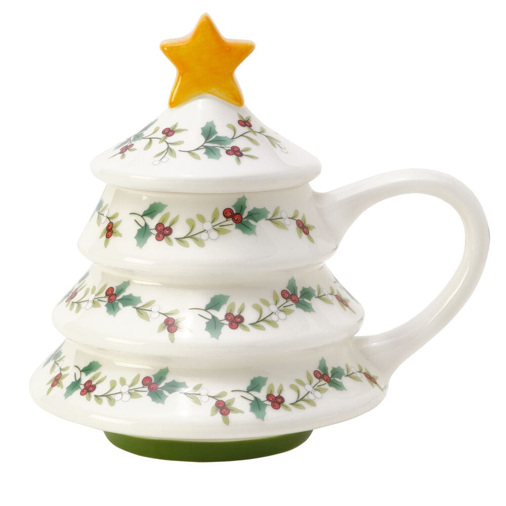 Winterberry® Tree Figural Covered Mug