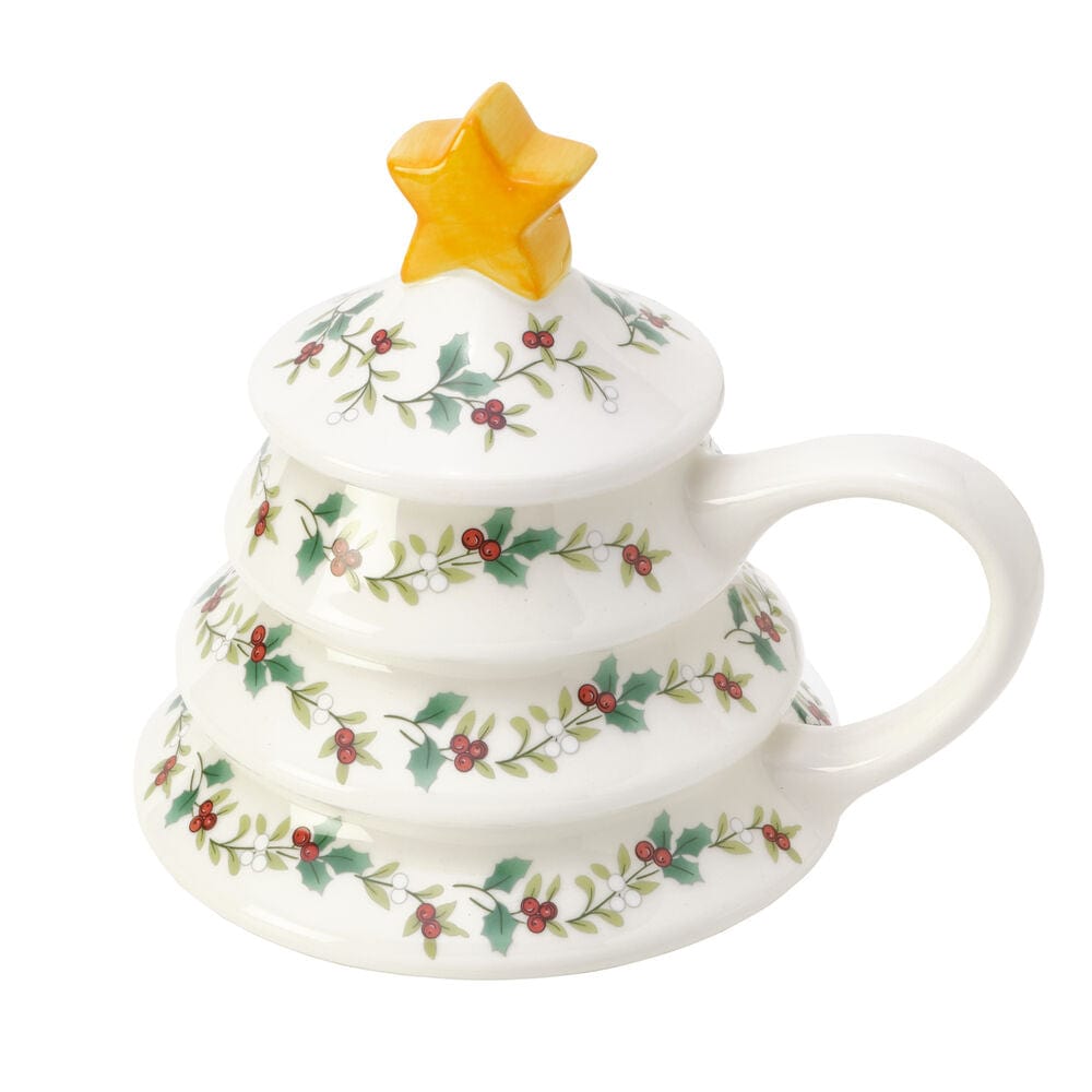 Winterberry® Tree Figural Covered Mug