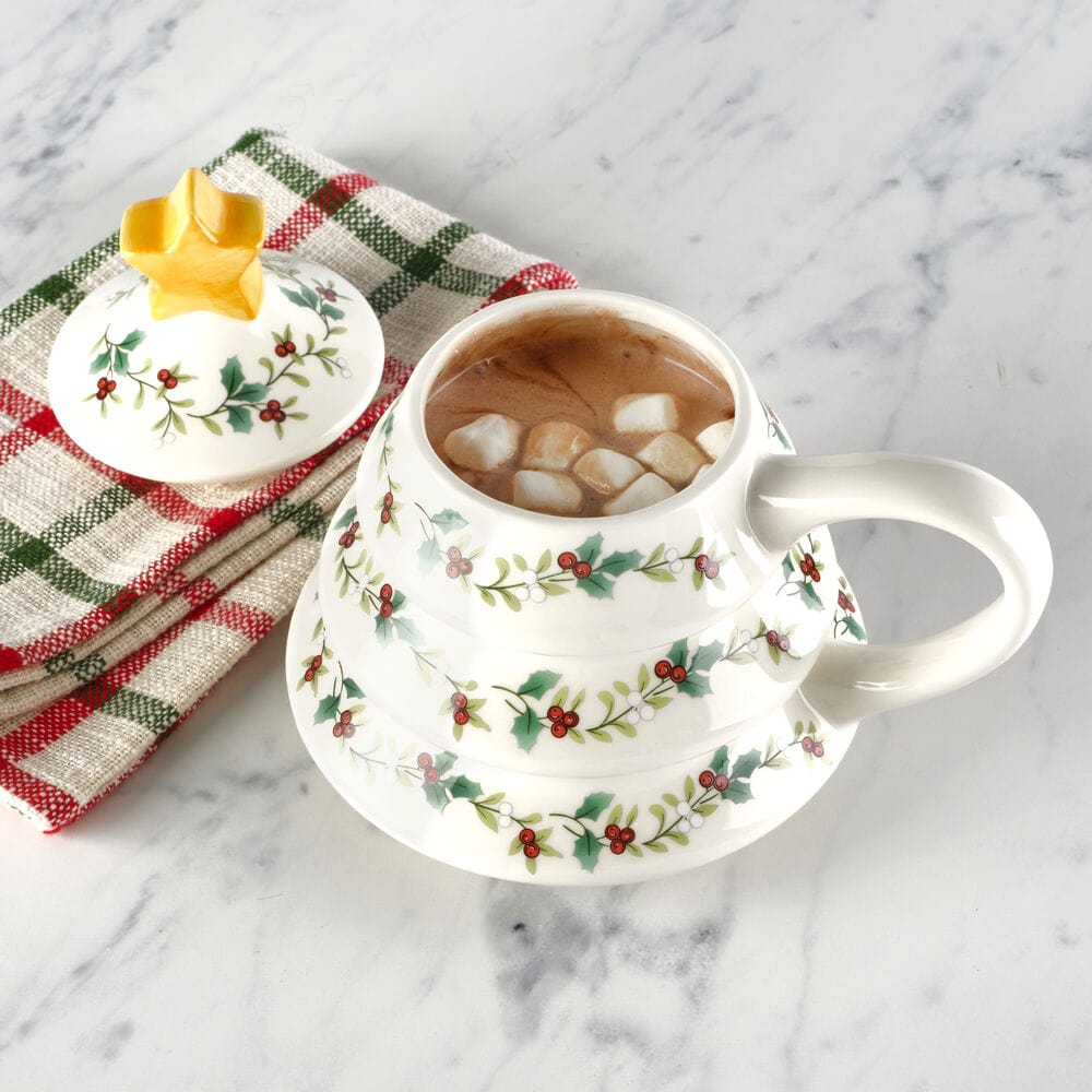 Winterberry® Tree Figural Covered Mug