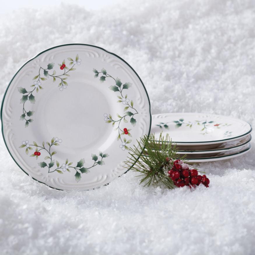 Winterberry® Set of 4 Bread and Butter Plates
