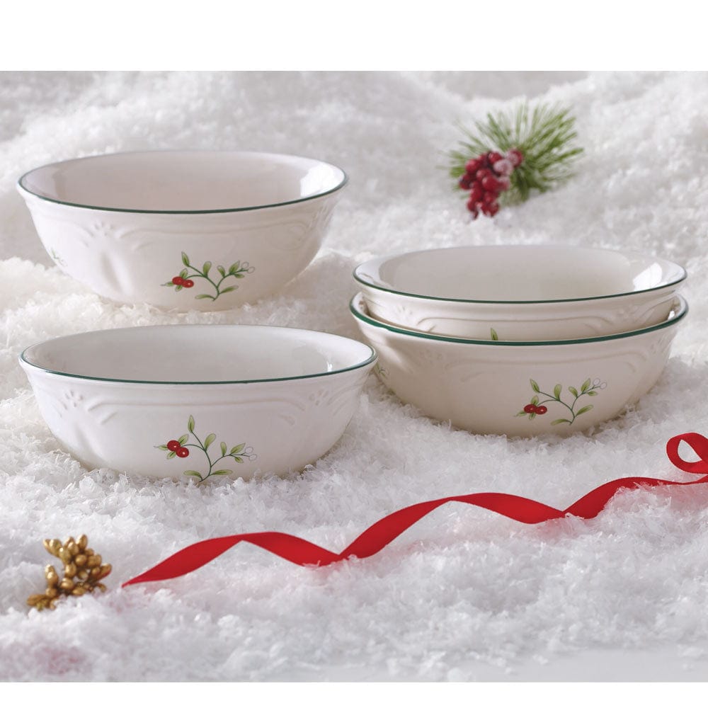 Winterberry® Set of 4 Soup Cereal Bowls