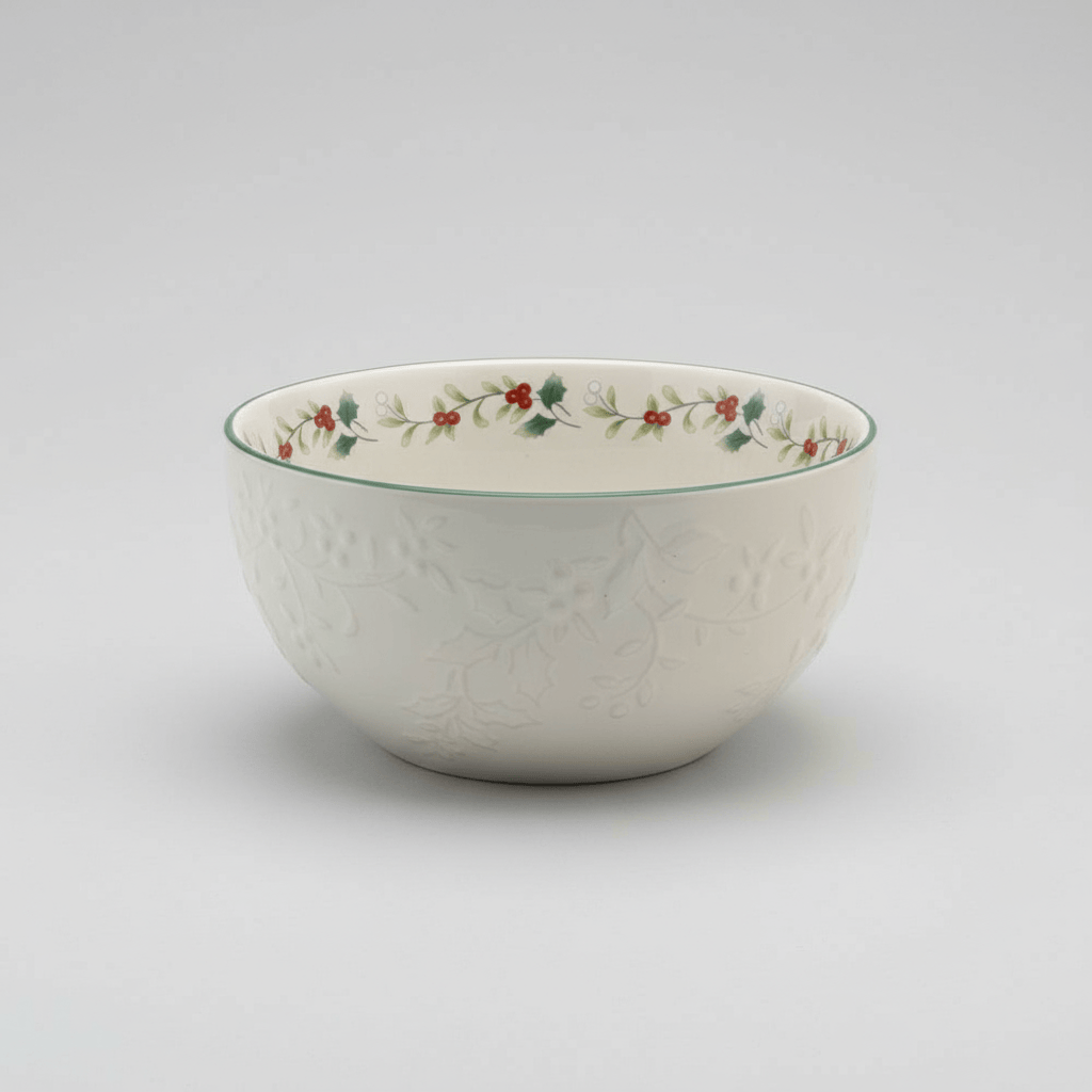 Winterberry® White Soup Cereal Bowl