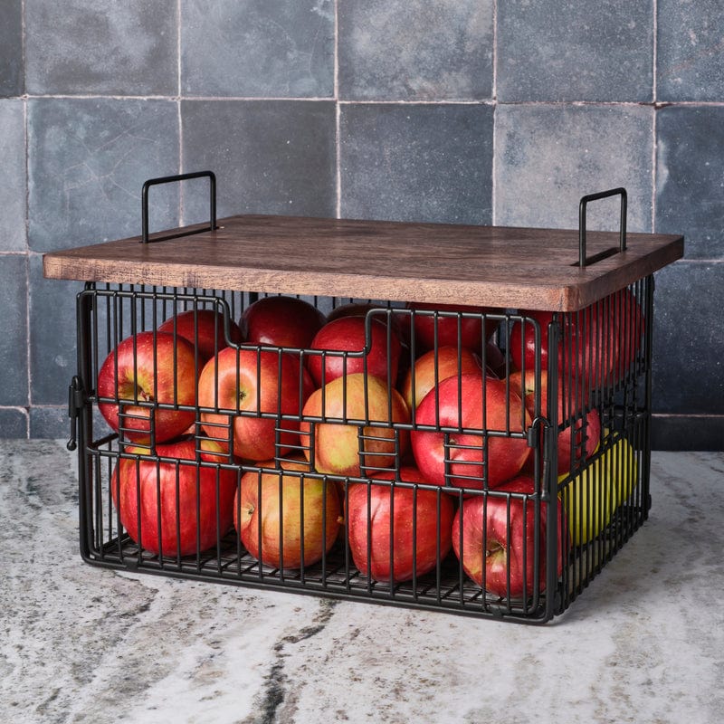Nesting Storage Baskets | 3 Piece Decorative Shelf Storage Basket Set