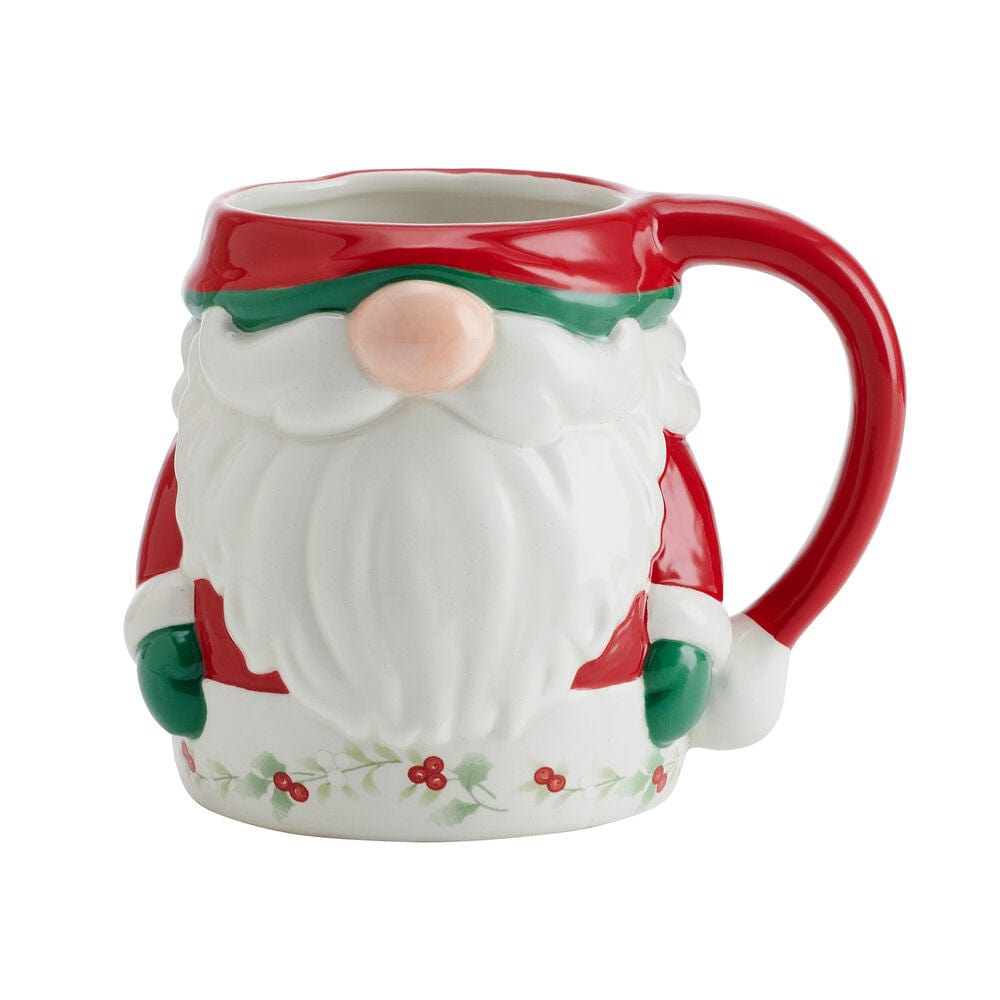 Winterberry® Figural Gnome Santa Mug