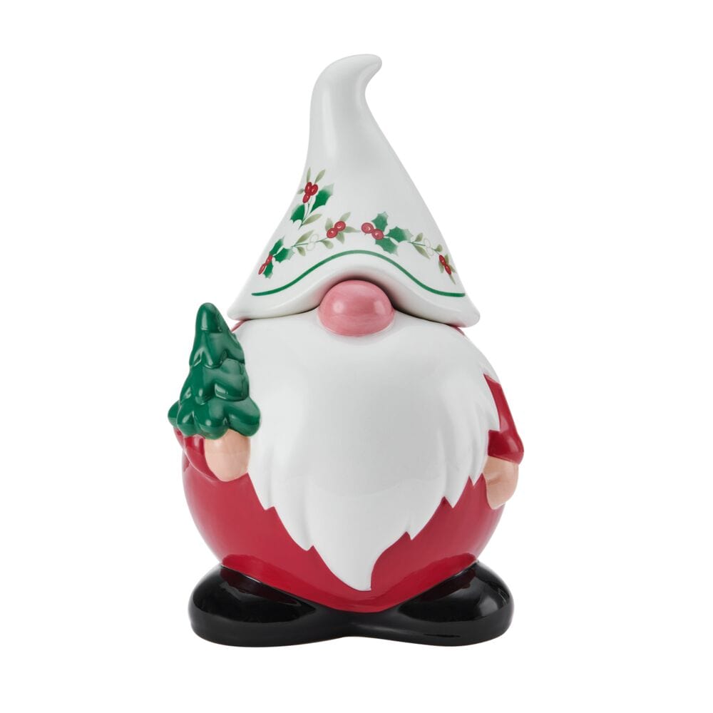 Winterberry® Gnome Cookie Jar