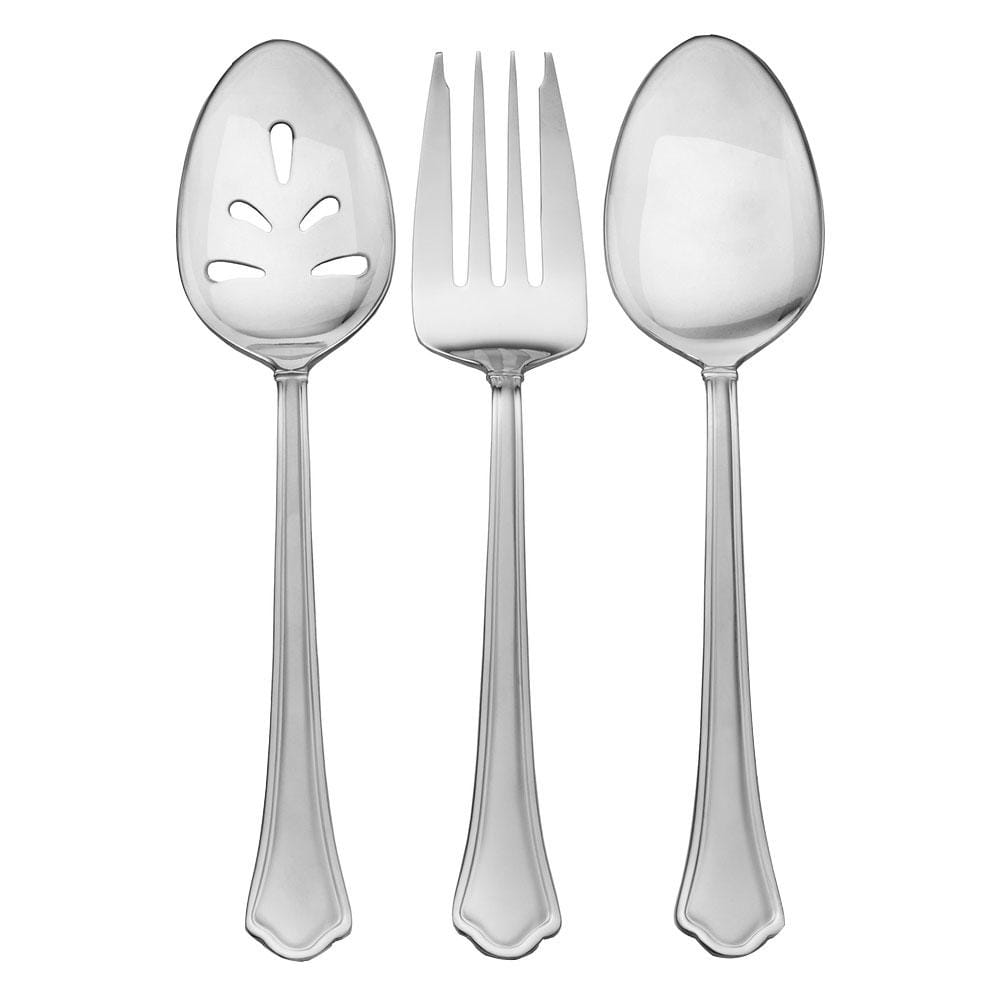 Capri Frost 51 Piece Flatware Set, Service for 8