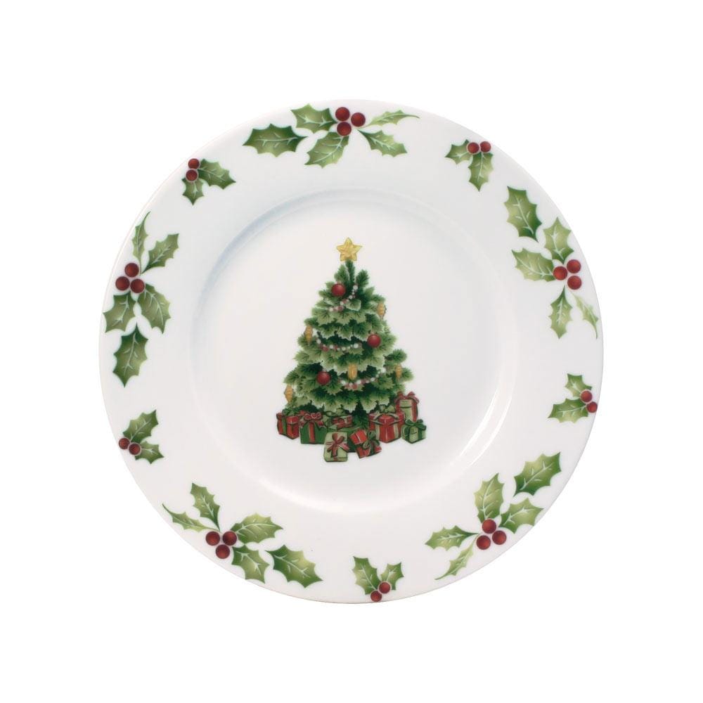 Christmas Day 24 Piece Dinnerware Set, Service for 8