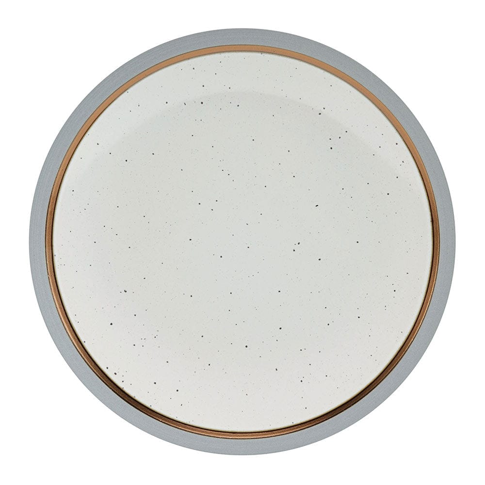 Ezra Grey 16 Piece Dinnerware Set, Service for 4