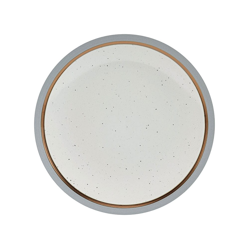 Ezra Grey 16 Piece Dinnerware Set, Service for 4