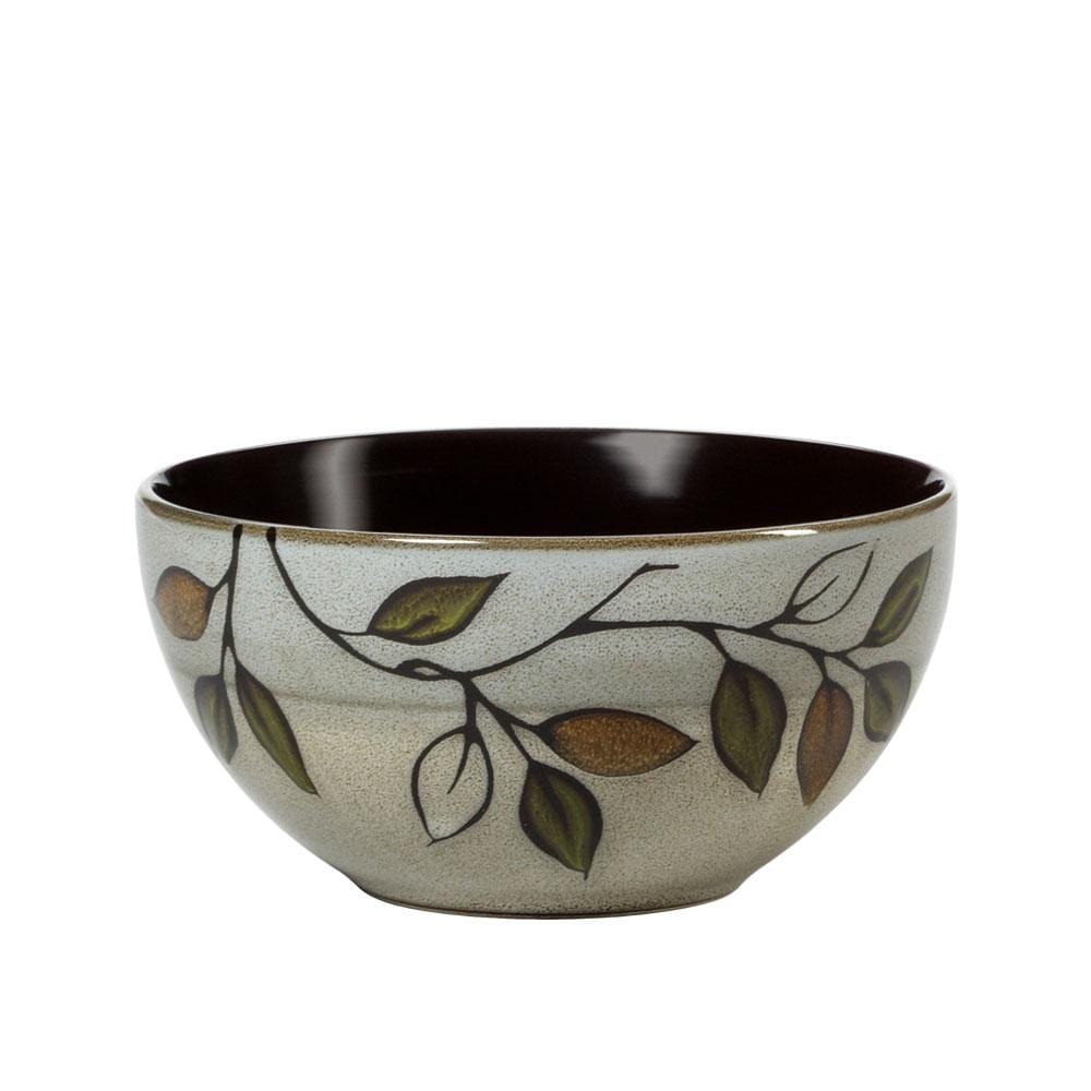 Rustic Leaves Soup Cereal Bowl
