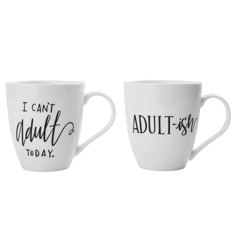 Pfaltzgraff Sentiment Mugs Set of 2 Adult Mugs S4726422