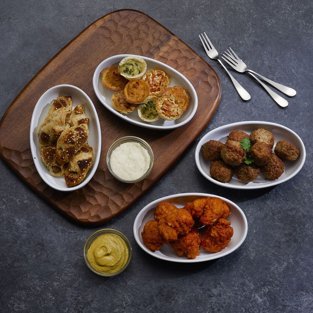 Burrito Set of 4 Small Oval Bowls