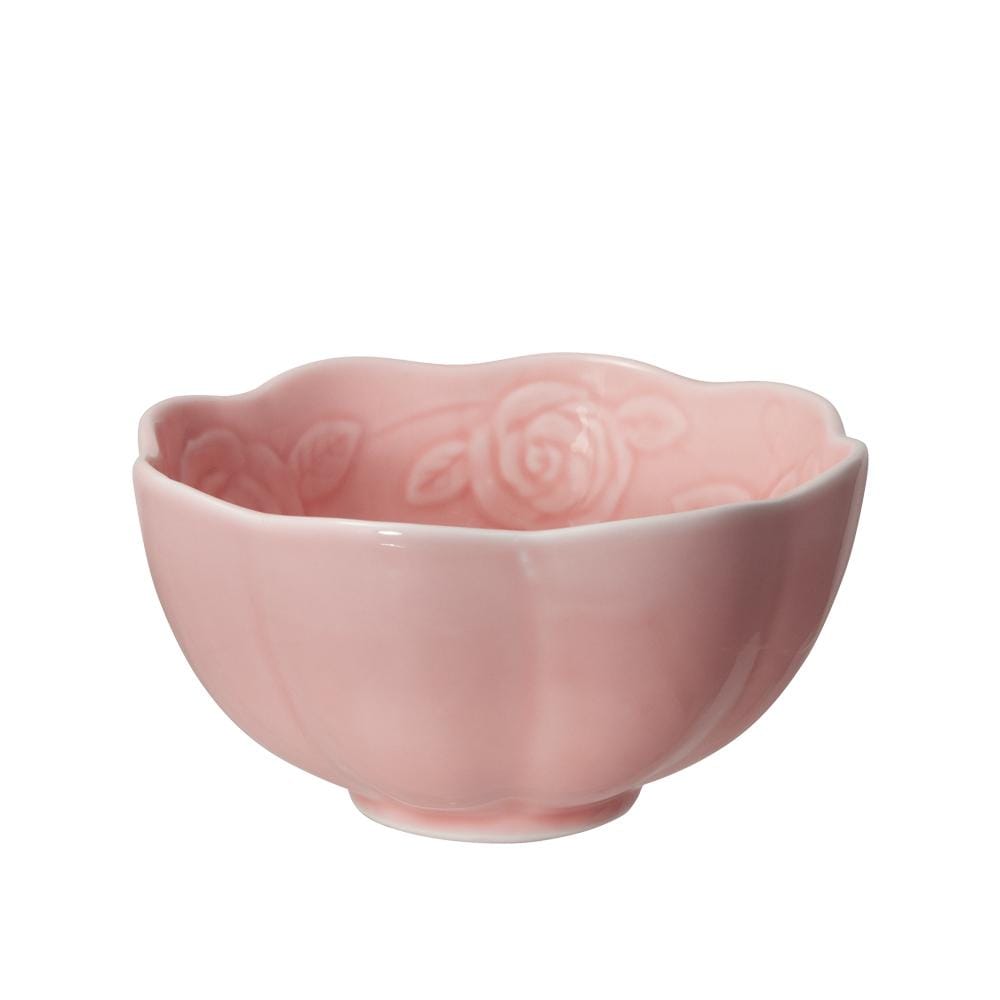 Tea Rose Pink Set of 4 Soup Cereal Bowl